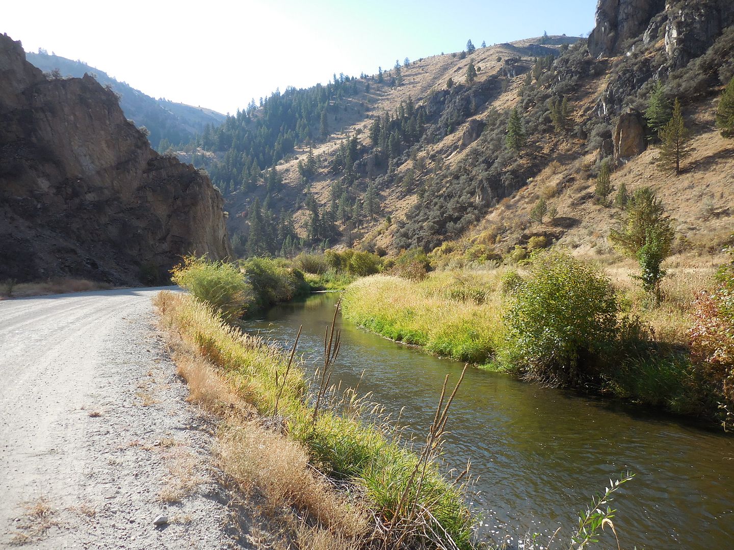 BAKER CITY EASTERN OREGON dredge placer gold mining claim BURNT RIVER